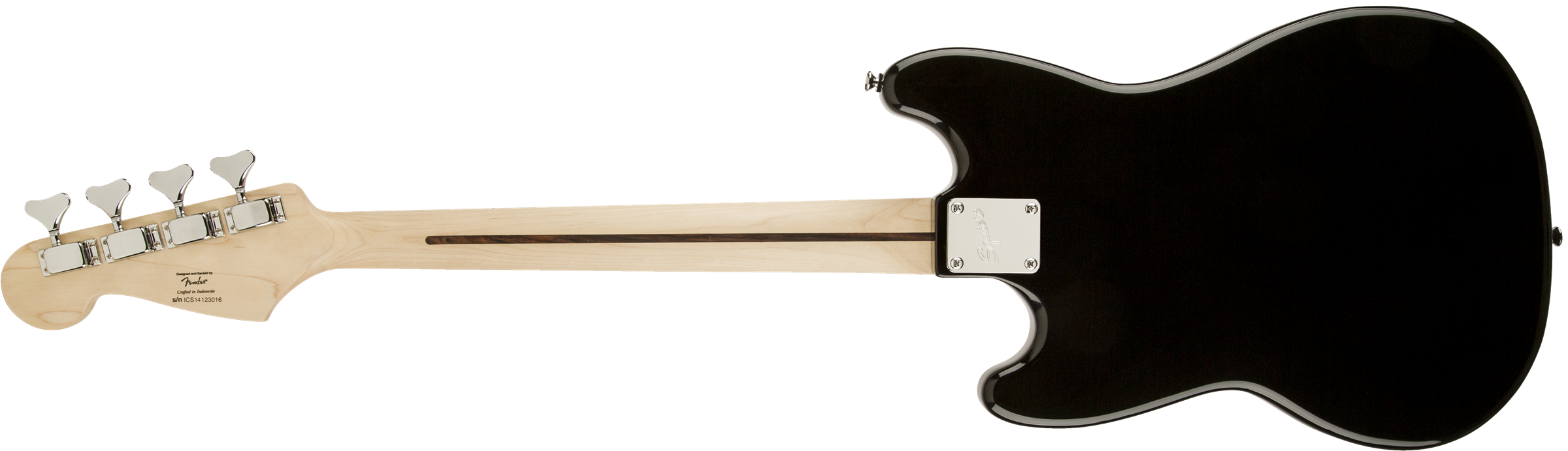 Squier Bronco Bass Mn - Black - Bajo eléctrico para niños - Variation 1