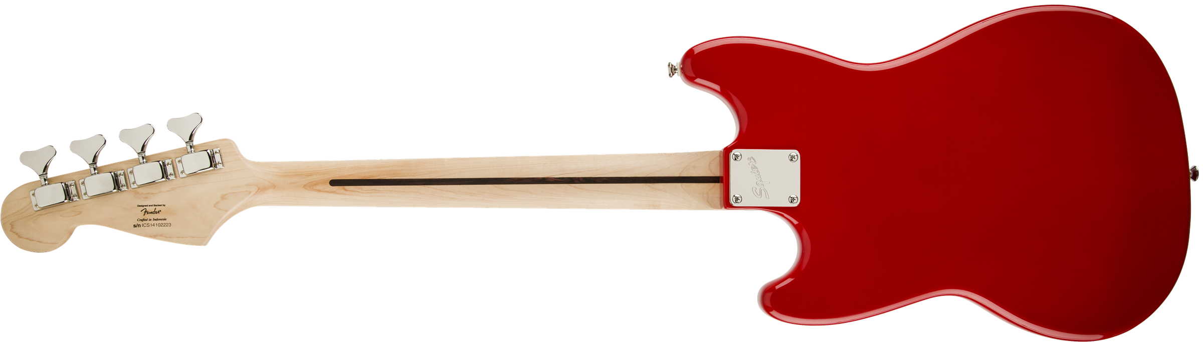 Squier Bronco Bass Mn - Torino Red - Bajo eléctrico para niños - Variation 1