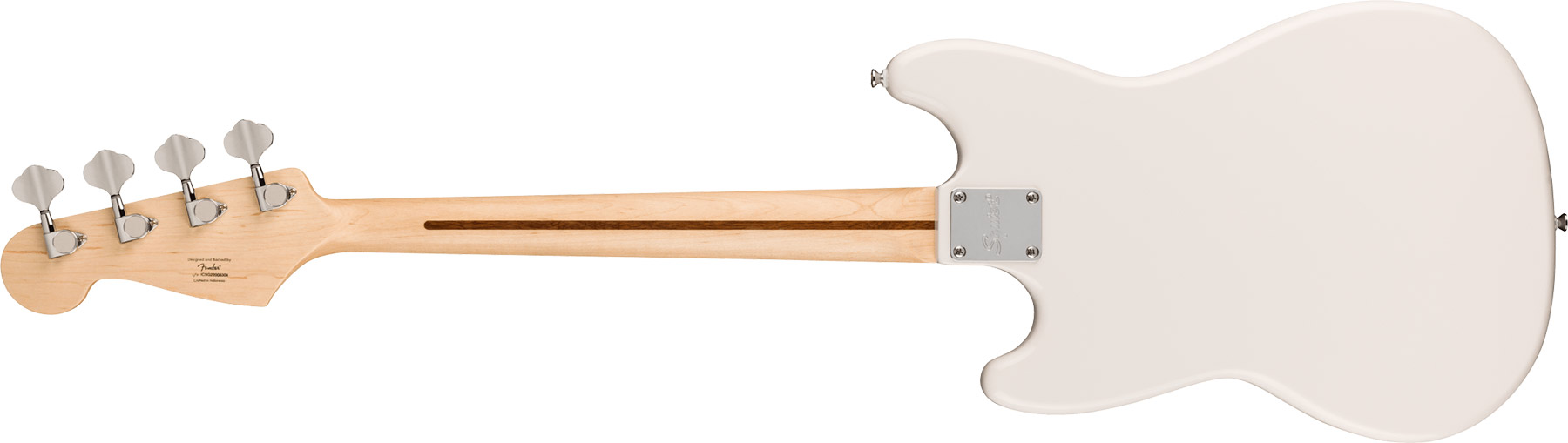 Squier Bronco Bass Sonic Mn - Arctic White - Bajo eléctrico de cuerpo sólido - Variation 1