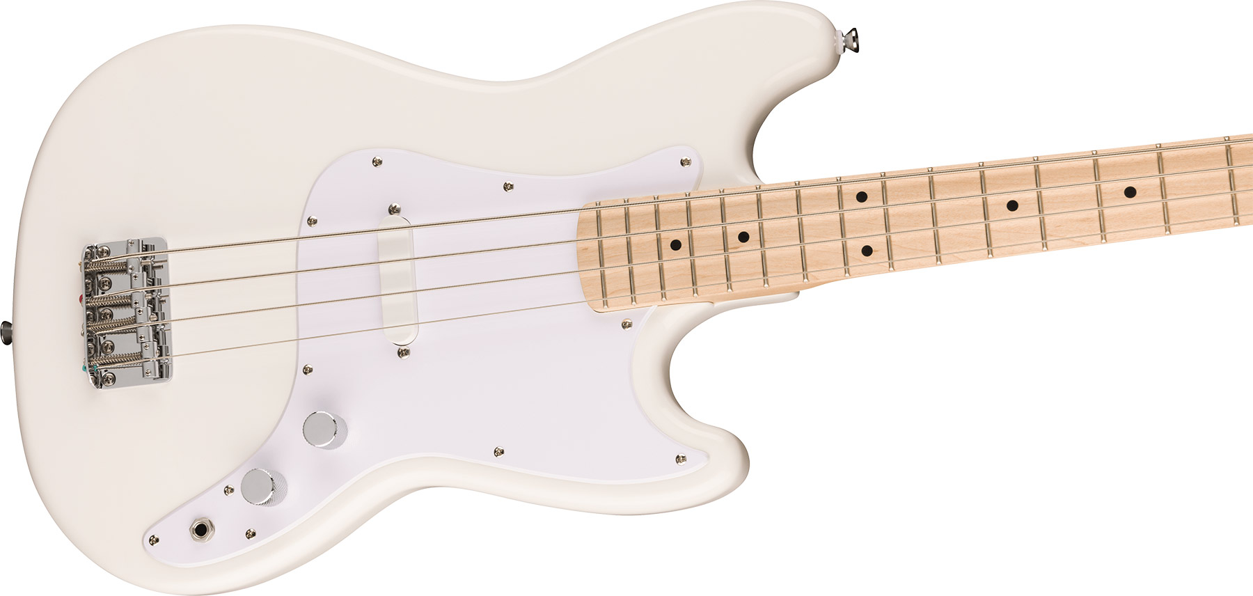 Squier Bronco Bass Sonic Mn - Arctic White - Bajo eléctrico de cuerpo sólido - Variation 2