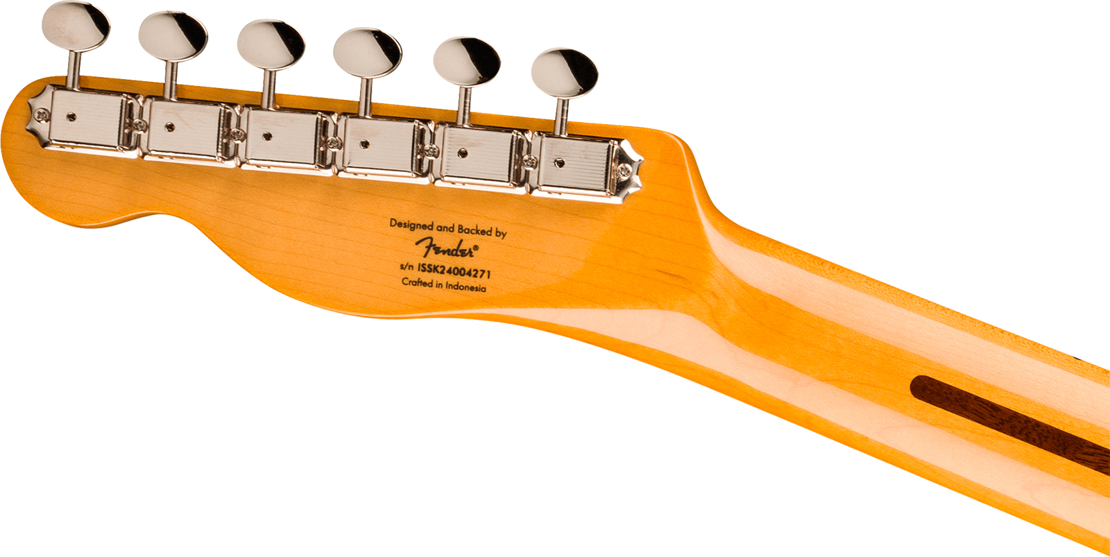 Squier Classic Vibe Tele 60s Custom Fsr Ltd Sh Ht Mn - Black - Guitarra eléctrica con forma de tel - Variation 3