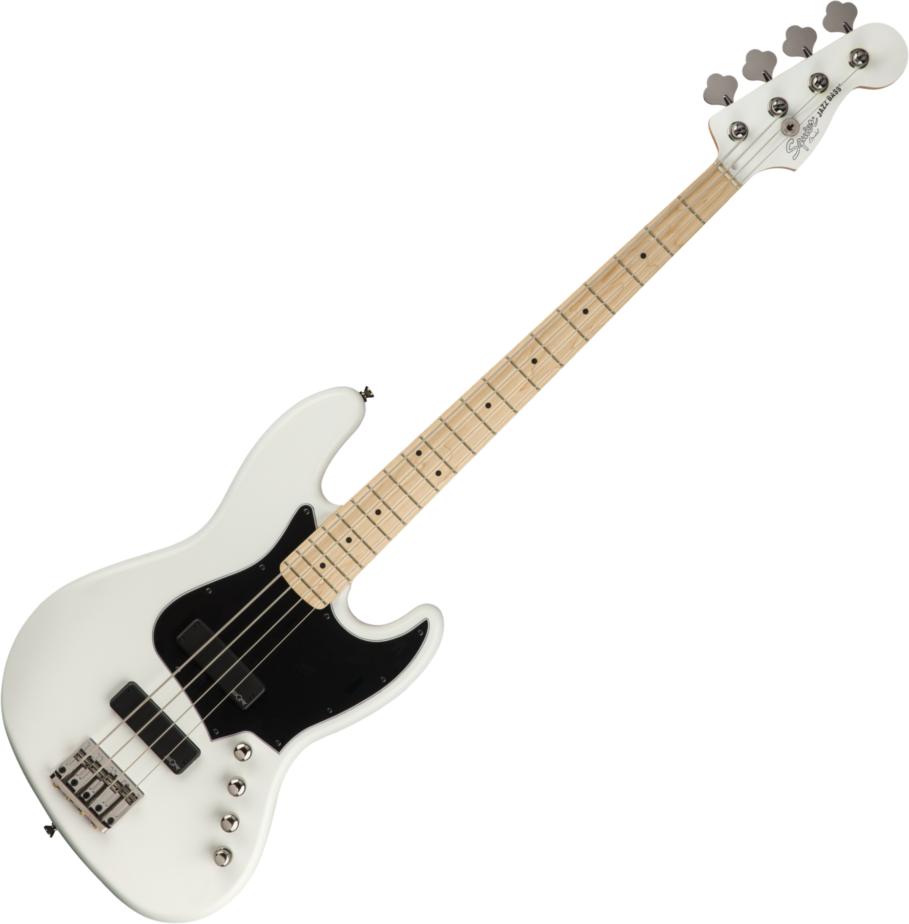 Bajo eléctrico de cuerpo sólido Squier Contemporary Active Jazz Bass HH -  flat white blanco