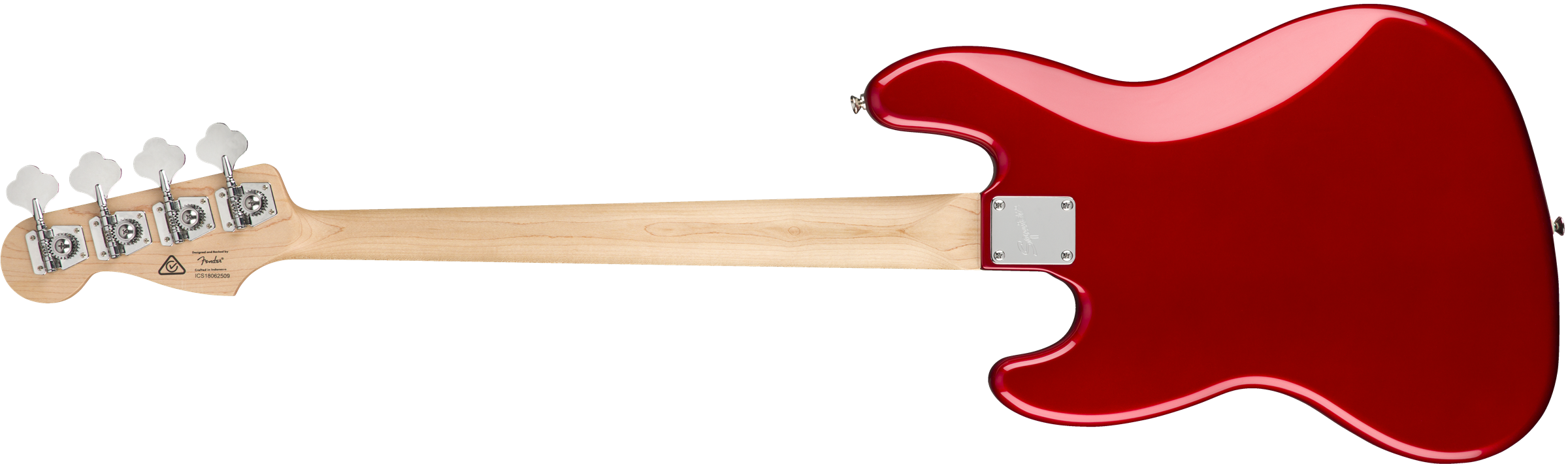 Squier Contemporary Jazz Bass Lau - Metallic Red - Bajo eléctrico de cuerpo sólido - Variation 1