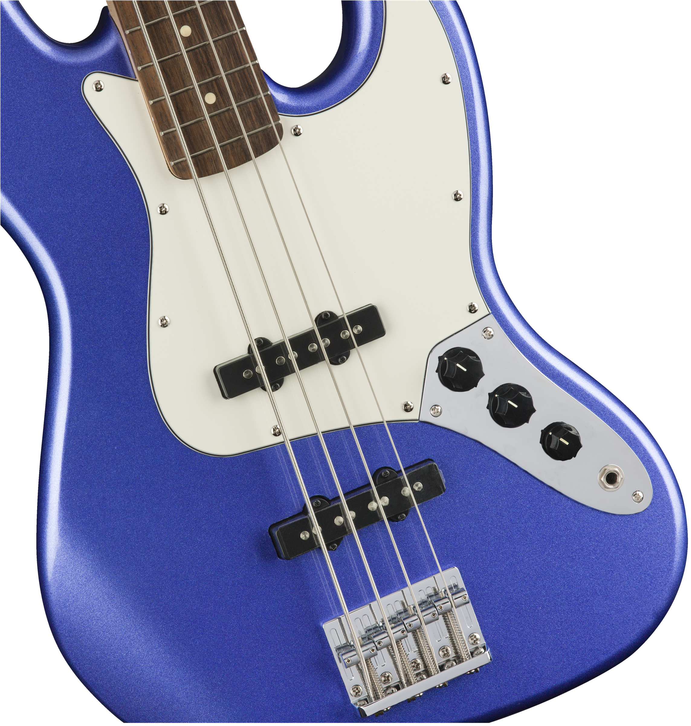 Squier Contemporary Jazz Bass Lau - Ocean Blue Metallic - Bajo eléctrico de cuerpo sólido - Variation 2