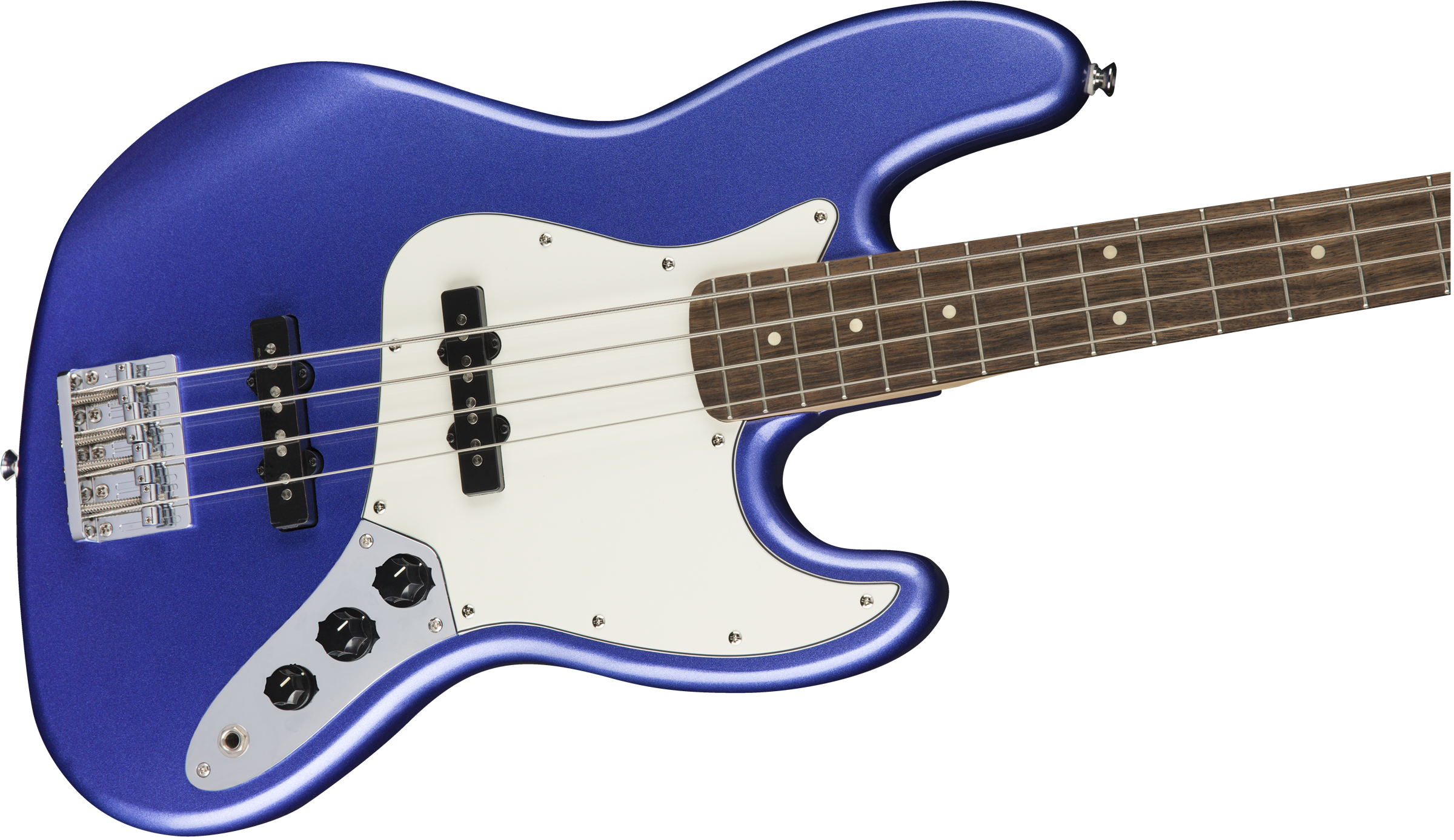 Squier Contemporary Jazz Bass Lau - Ocean Blue Metallic - Bajo eléctrico de cuerpo sólido - Variation 3