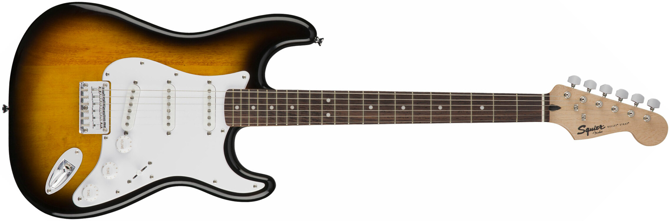 Squier Bullet Stratocaster Ht Sss Rw - Brown Sunburst - Guitarra eléctrica con forma de str. - Main picture