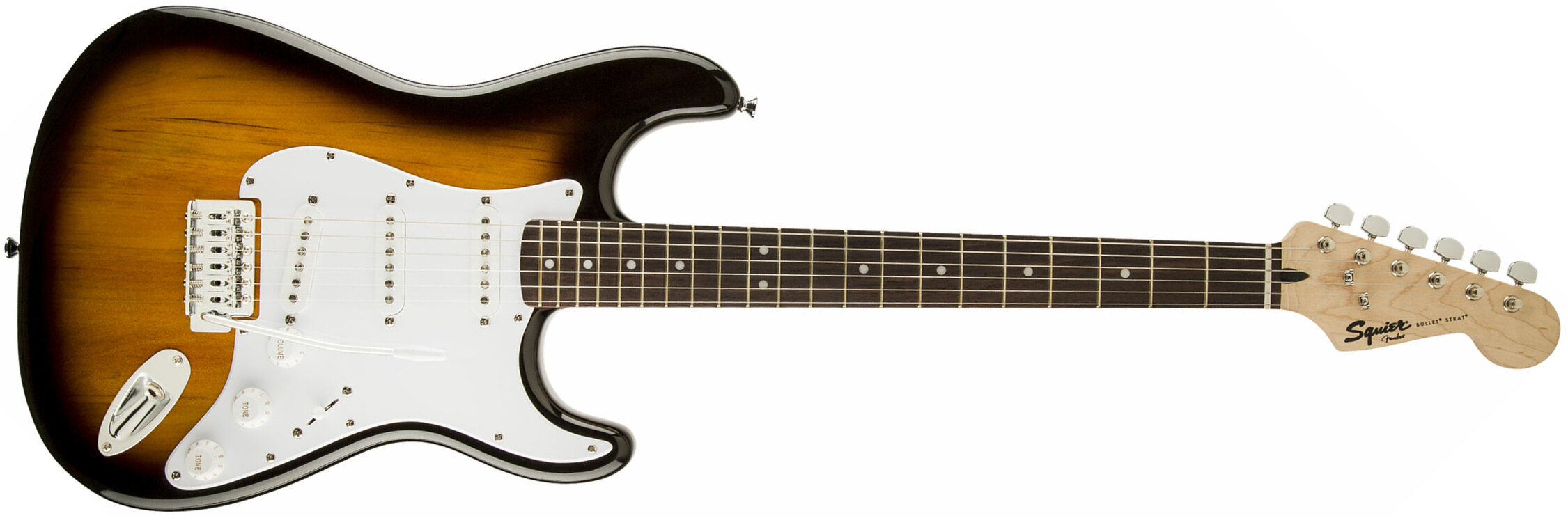 Squier Bullet Stratocaster With Tremolo Sss Lau - Brown Sunburst - Guitarra eléctrica con forma de str. - Main picture