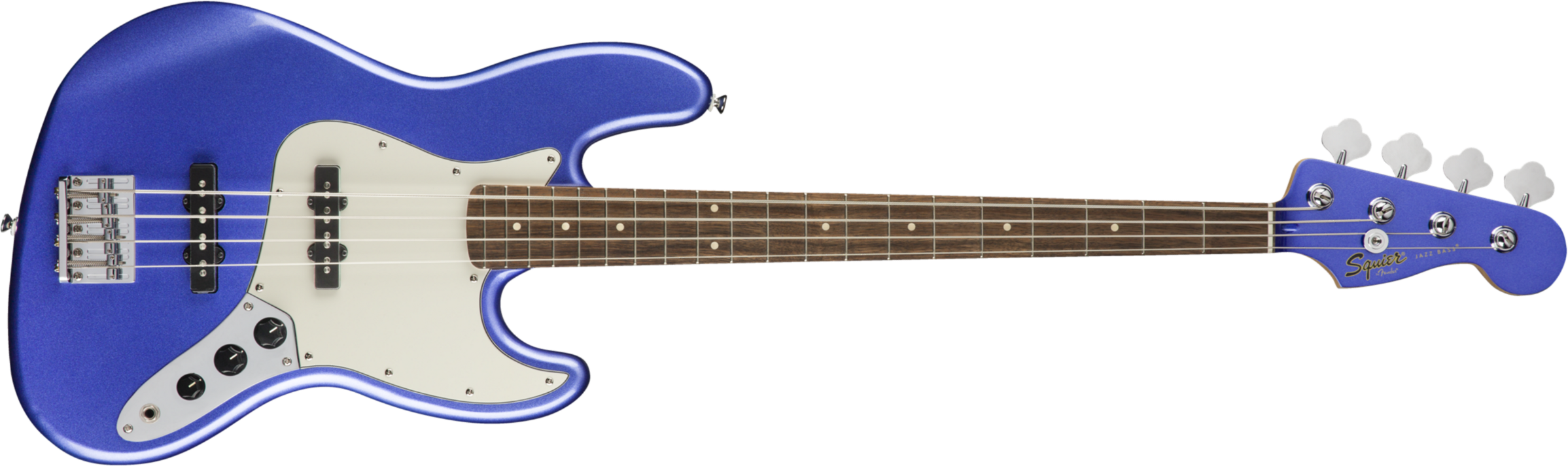 Squier Contemporary Jazz Bass Lau - Ocean Blue Metallic - Bajo eléctrico de cuerpo sólido - Main picture