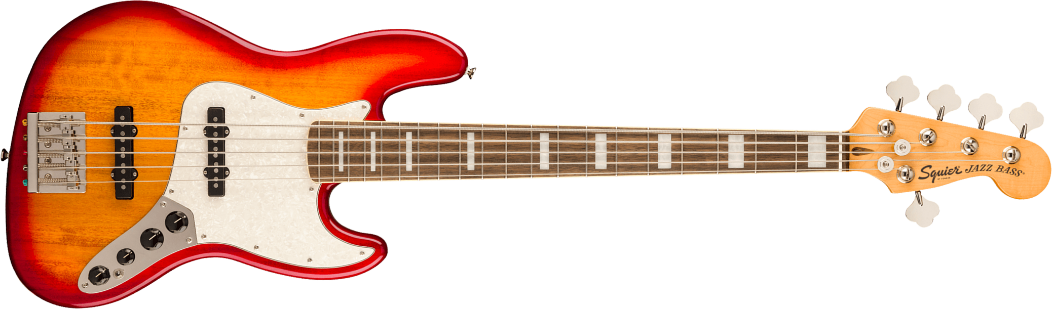 Squier Jazz Bass 70s Active V Classic Vibe 5c Mn - Sienna Sunburst - Bajo eléctrico de cuerpo sólido - Main picture