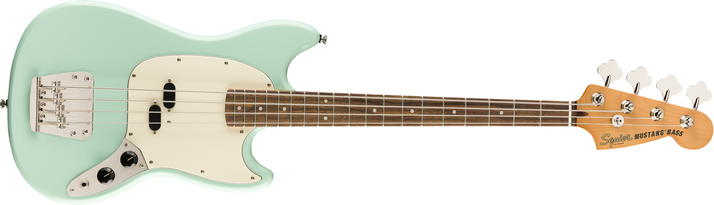 Squier Mustang Bass '60s Classic Vibe Lau 2019 - Seafoam Green - Bajo eléctrico de cuerpo sólido - Main picture