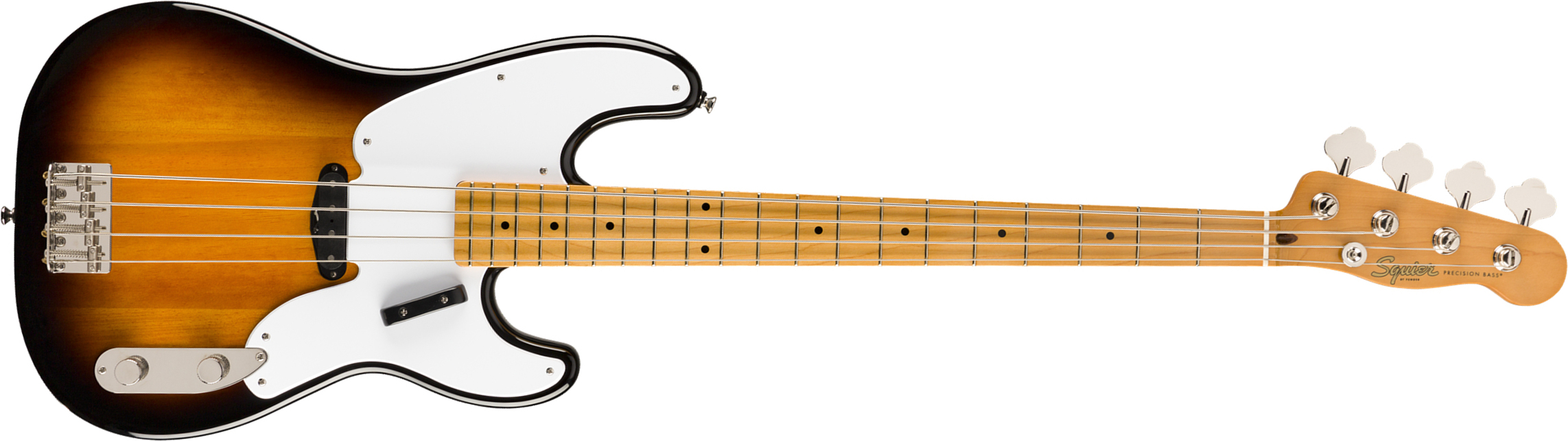 Squier Precision Bass '50s Classic Vibe 2019 Mn - 2-color Sunburst - Bajo eléctrico de cuerpo sólido - Main picture