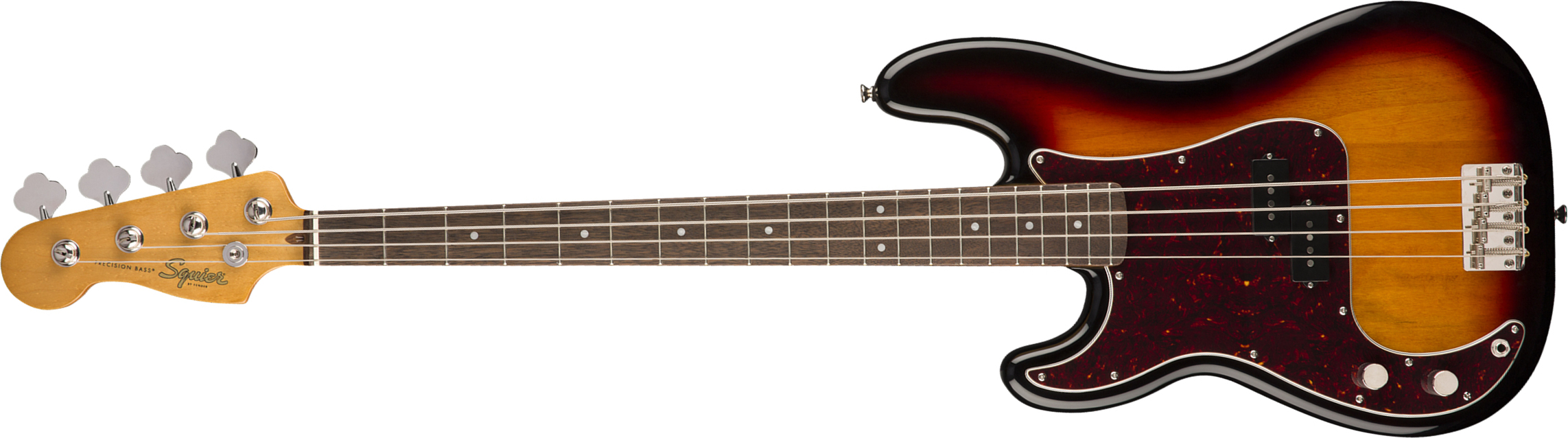 Squier Precision Bass Classic Vibe 60s Lh Gaucher 2019 Lau - 3-color Sunburst - Bajo eléctrico de cuerpo sólido - Main picture