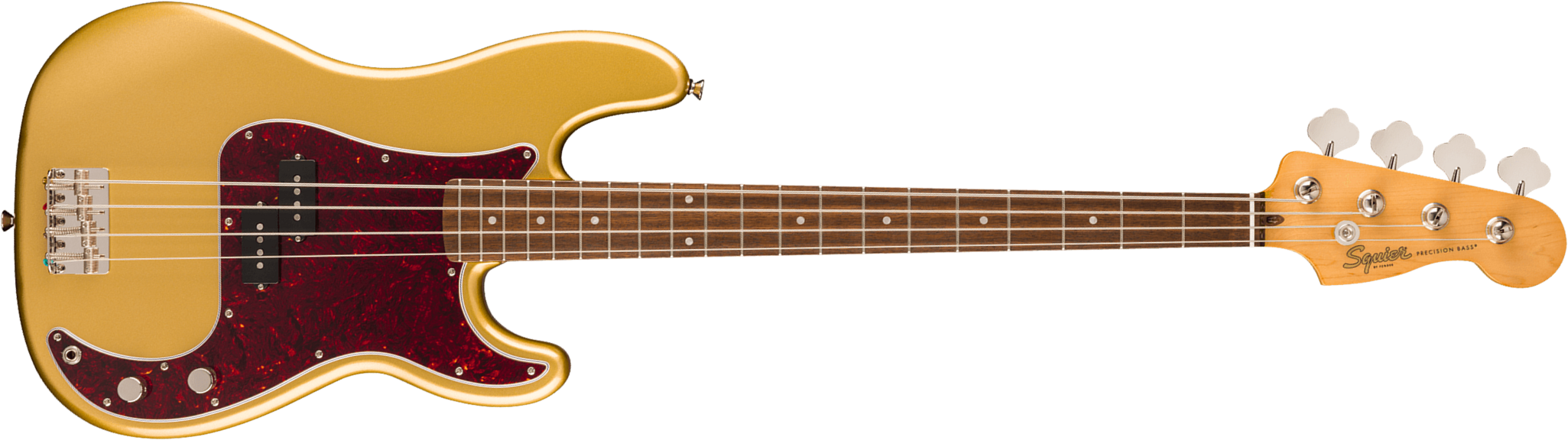 Squier Precision Bass Classic Vibe Fsr Ltd Lau - Aztec Gold - Bajo eléctrico de cuerpo sólido - Main picture