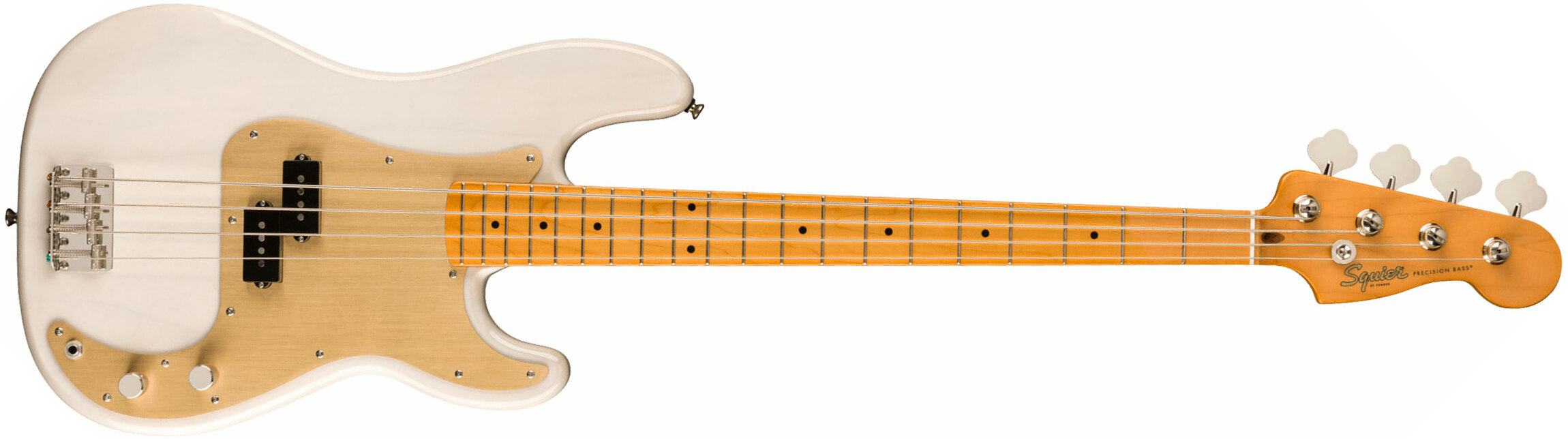 Squier Precision Bass Late '50s Classic Vibe Fsr Ltd Mn - White Blonde - Bajo eléctrico de cuerpo sólido - Main picture