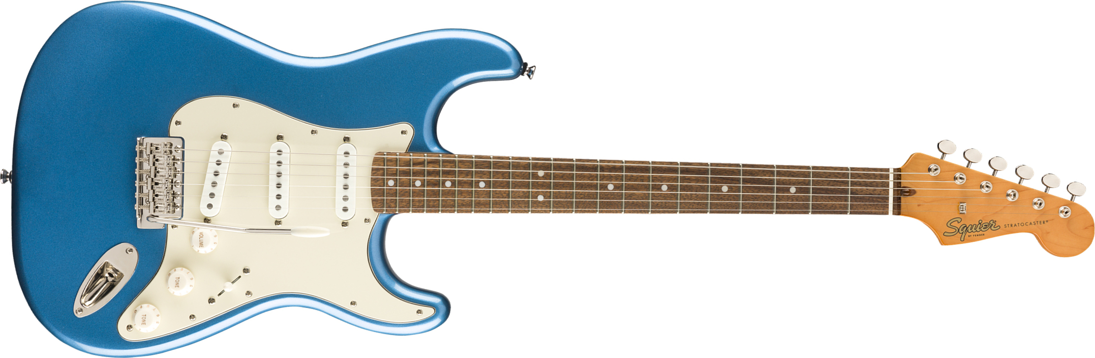 Squier Strat '60s Classic Vibe 2019 Lau 2019 - Lake Placid Blue - Guitarra eléctrica con forma de str. - Main picture