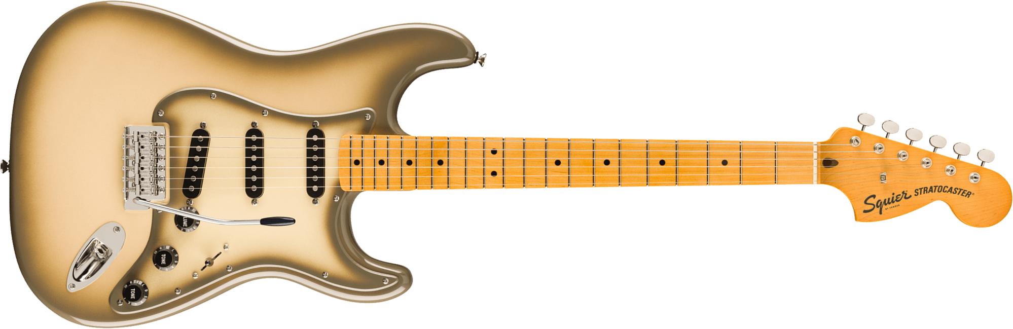 Squier Strat 70s Classic Vibe Fsr Ltd 3s Trem Mn - Antigua - Guitarra eléctrica con forma de str. - Main picture
