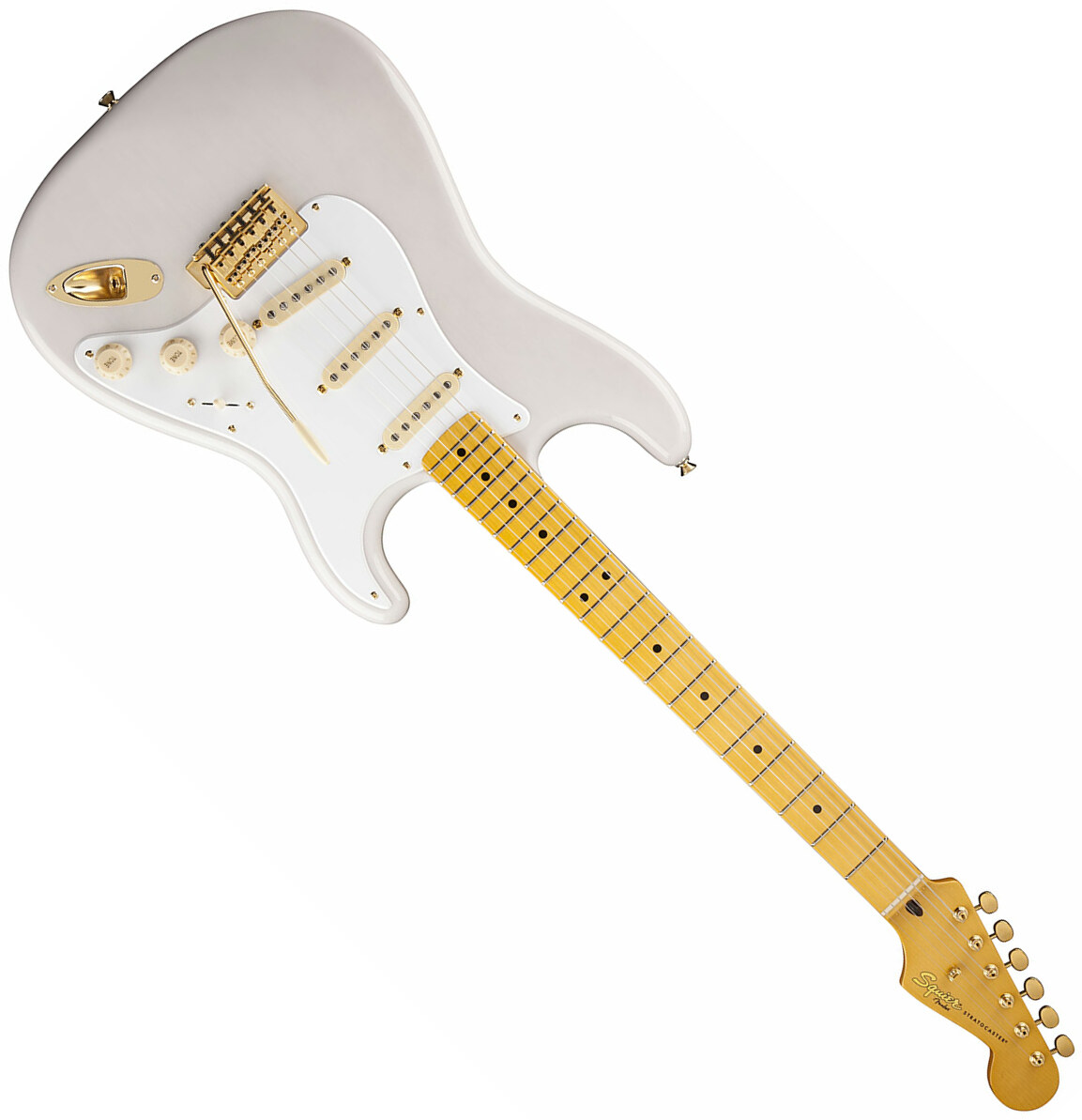 Squier Strat Classic Vibe '50s Gold Hardware Fsr Mn - White Blonde - Guitarra eléctrica con forma de str. - Main picture