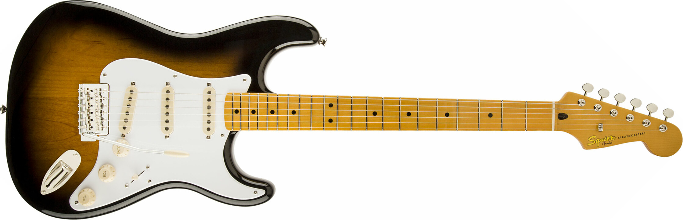 Squier Strat Classic Vibe '50s Mn - 2-color Sunburst - Guitarra eléctrica con forma de str. - Main picture