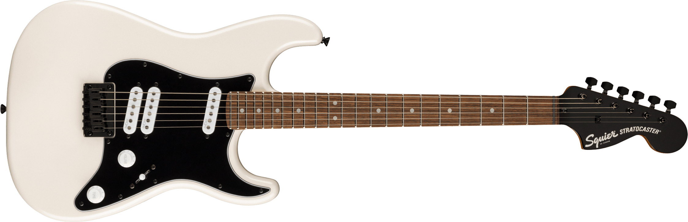 Squier Strat Contemporary Special Ht Sss Lau - Pearl White - Guitarra eléctrica con forma de str. - Main picture