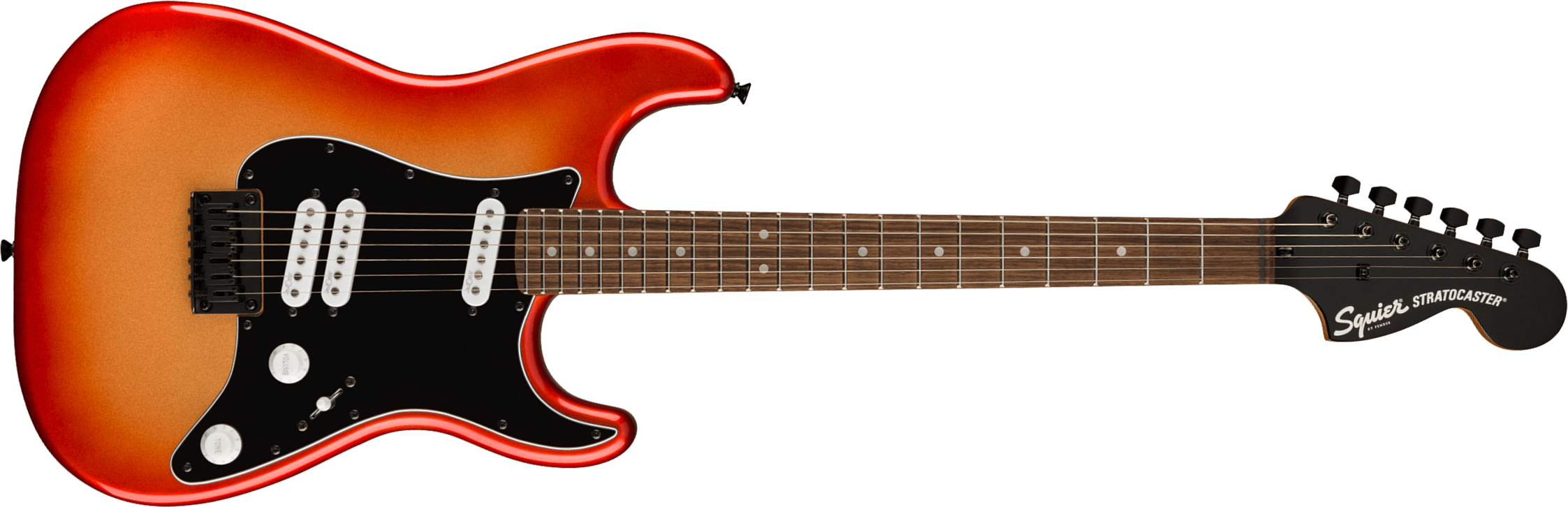 Squier Strat Contemporary Special Ht Sss Lau - Sunset Metallic - Guitarra eléctrica con forma de str. - Main picture