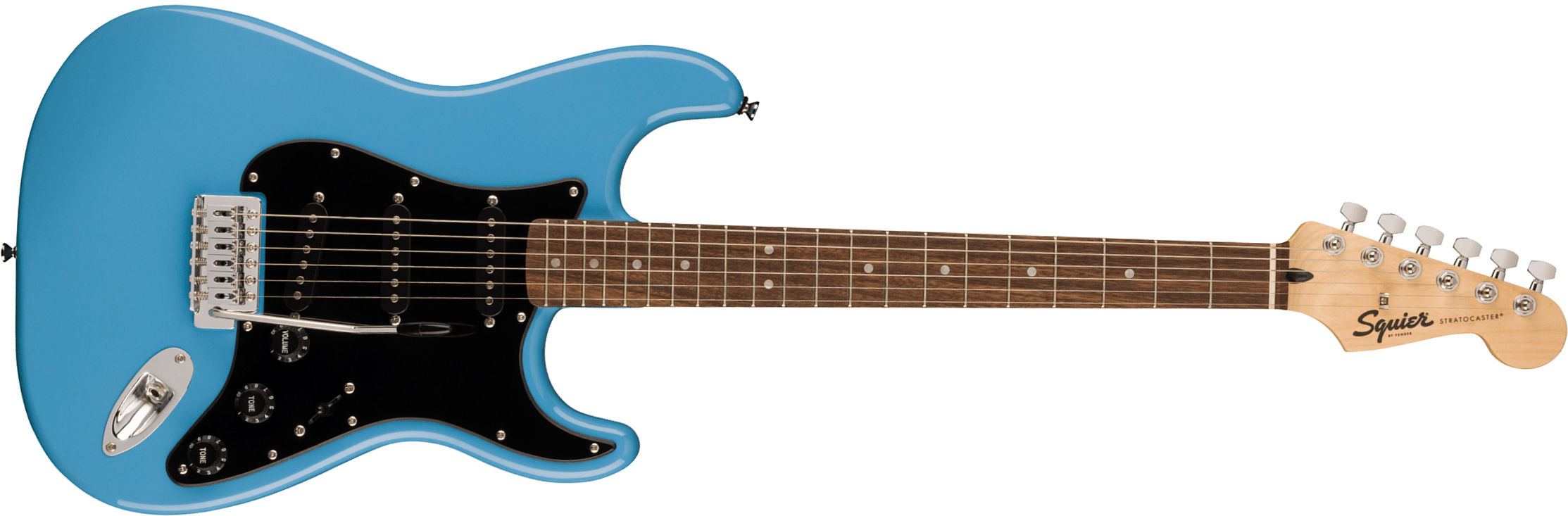 Squier Strat Sonic 3s Trem Lau - California Blue - Guitarra eléctrica con forma de str. - Main picture