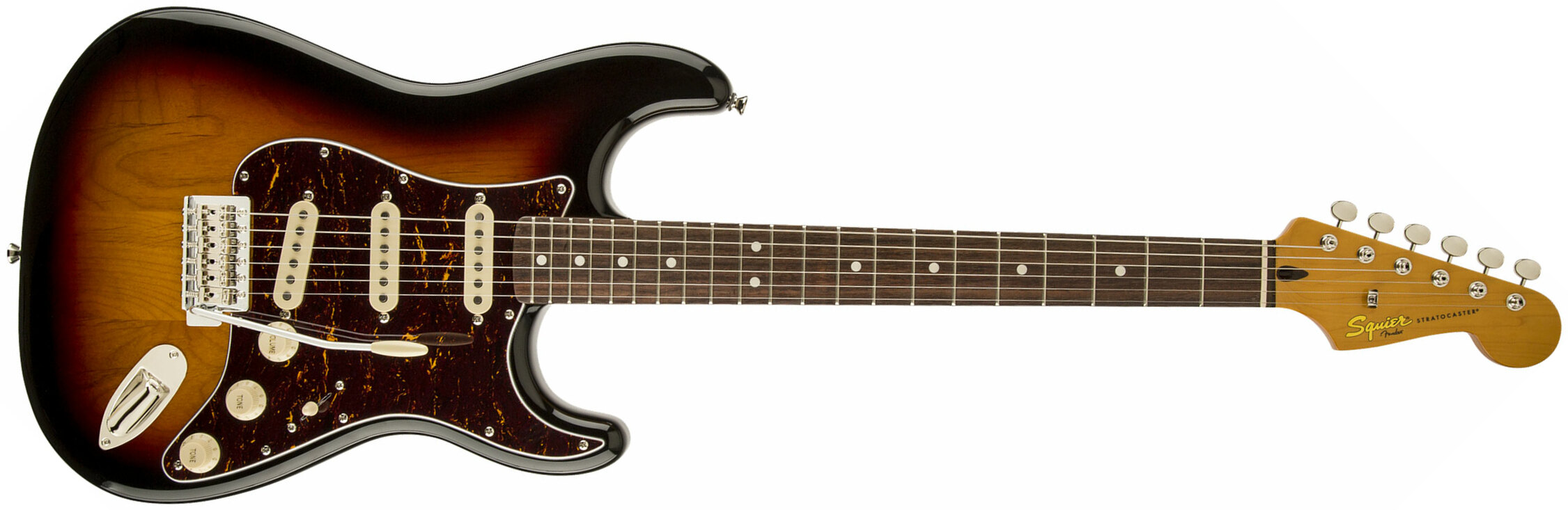 Squier Stratocaster Classic Vibe '60s Sss Lau - 3-color Sunburst - Guitarra eléctrica con forma de str. - Main picture