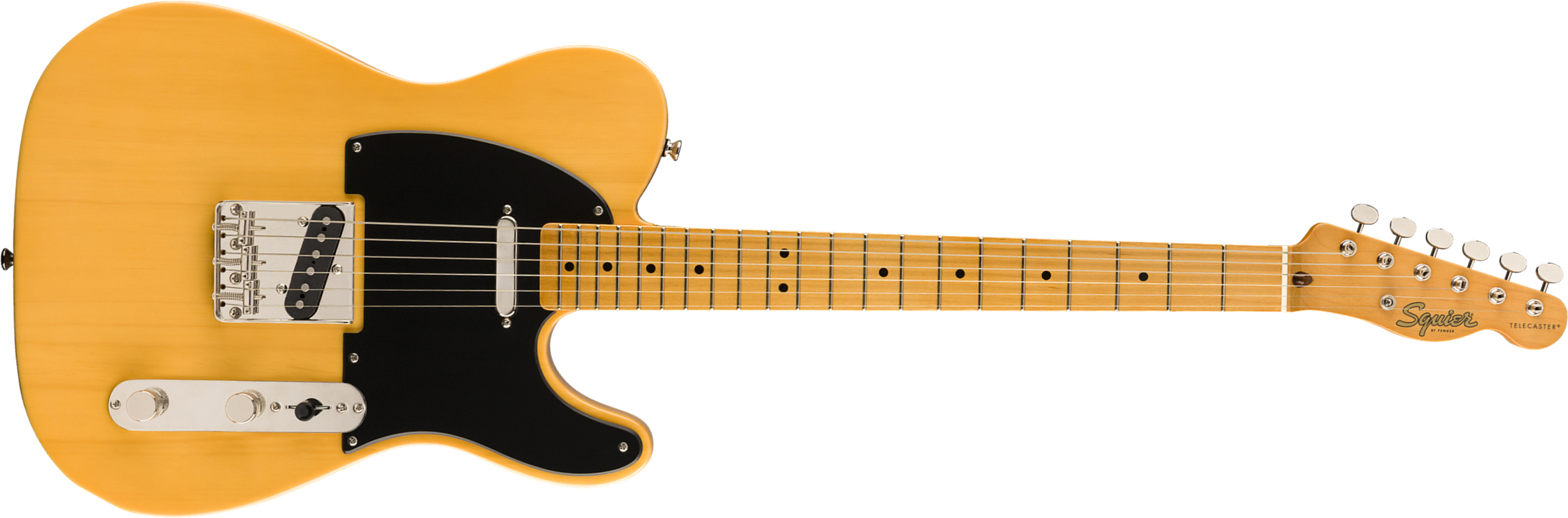 Squier Tele '50s Classic Vibe 2019 Mn - Butterscotch Blonde - Guitarra eléctrica con forma de tel - Main picture