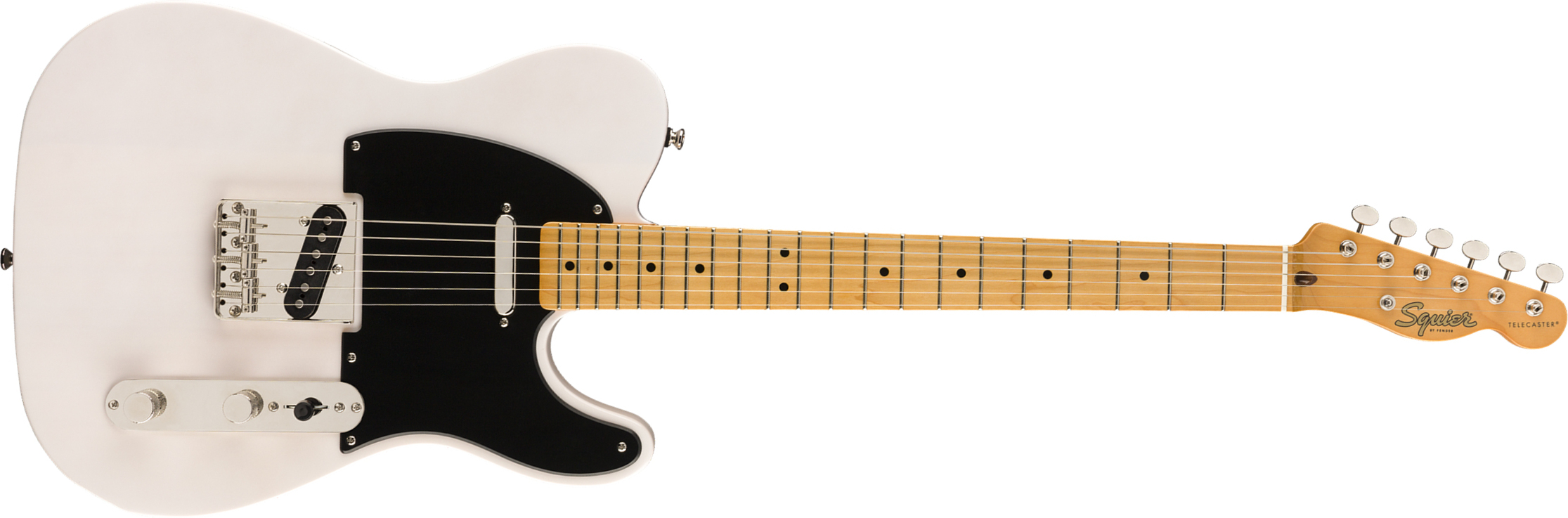 Squier Tele '50s Classic Vibe 2019 Mn 2019 - White Blonde - Guitarra eléctrica con forma de tel - Main picture