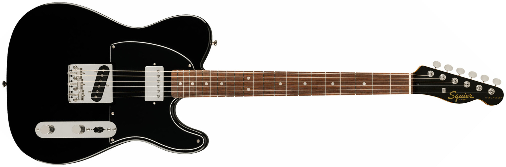 Squier Tele 60s Classic Vibe Ltd Sh Ht Lau - Black - Guitarra electrica retro rock - Main picture
