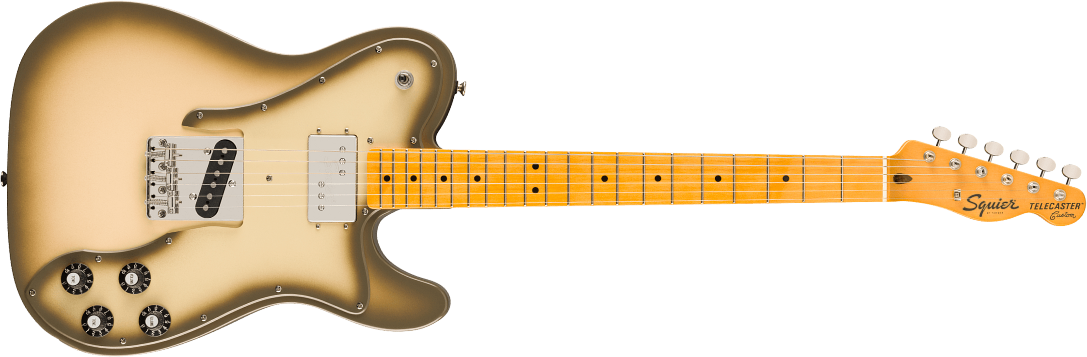 Squier Tele 70s Custom Classic Vibe Ltd Sh Ht Mn - Antigua - Guitarra eléctrica con forma de tel - Main picture