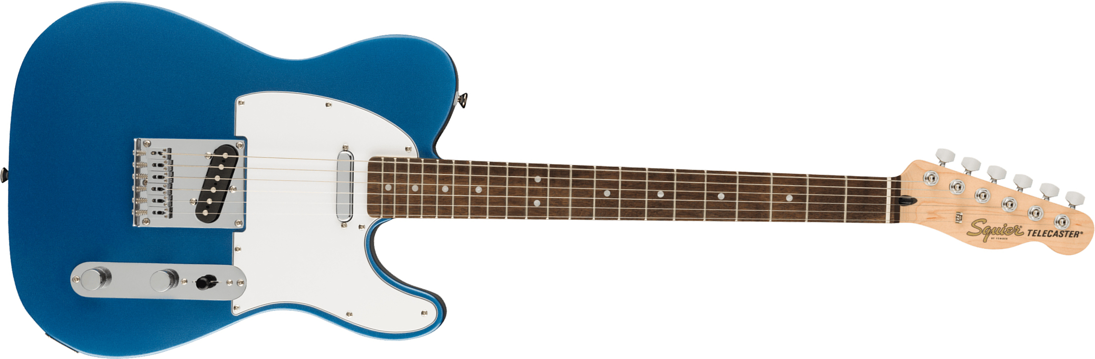 Squier Tele Affinity 2021 2s Lau - Lake Placid Blue - Guitarra eléctrica semi caja - Main picture