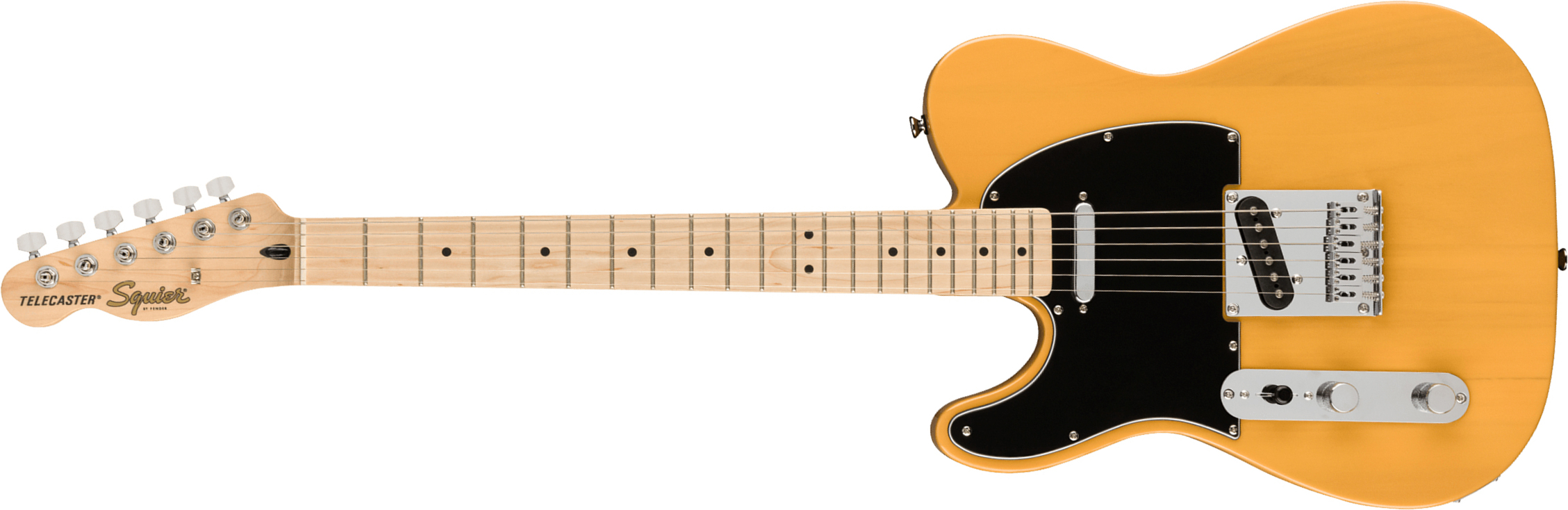 Squier Tele Affinity Gaucher 2021 2s Mn - Butterscotch Blonde - Guitarra electrica para zurdos - Main picture