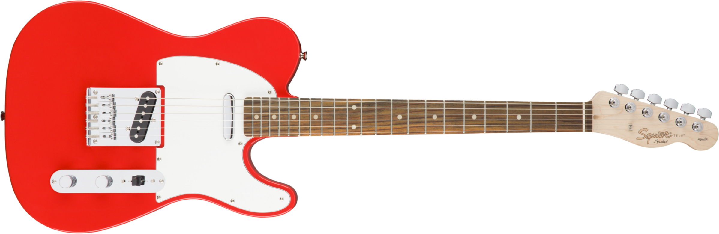 Squier Tele Affinity Series 2019 Lau - Race Red - Guitarra eléctrica con forma de tel - Main picture