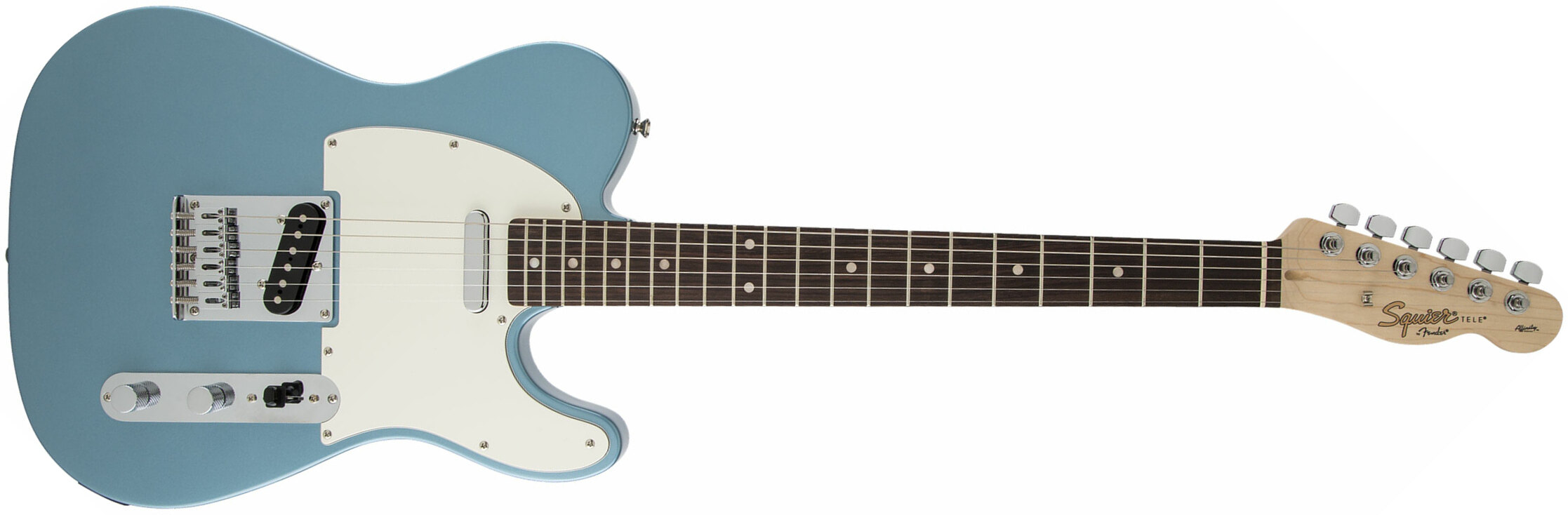 Squier Tele Affinity Series 2019 Lau - Ice Blue Metallic - Guitarra eléctrica con forma de tel - Main picture