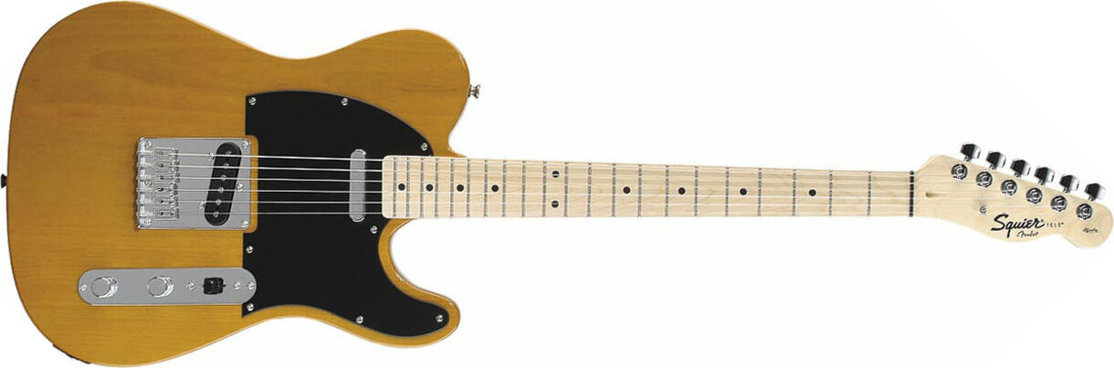 Squier Tele Affinity Series Mn - Butterscotch Blonde - Guitarra eléctrica con forma de tel - Main picture