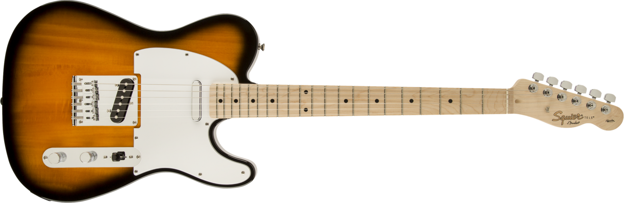 Squier Tele Affinity Series Mn - 2-color Sunburst - Guitarra eléctrica con forma de tel - Main picture