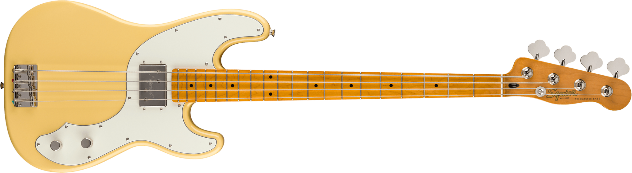Squier Tele Bass Classic Vibe Mn - Vintage White - Bajo eléctrico de cuerpo sólido - Main picture