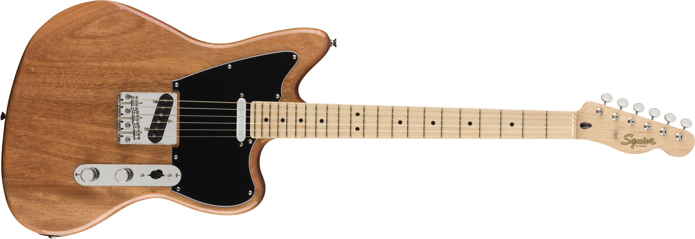 Squier Tele Offset Paranormal Ss Ht Mn - Natural - Guitarra electrica retro rock - Main picture