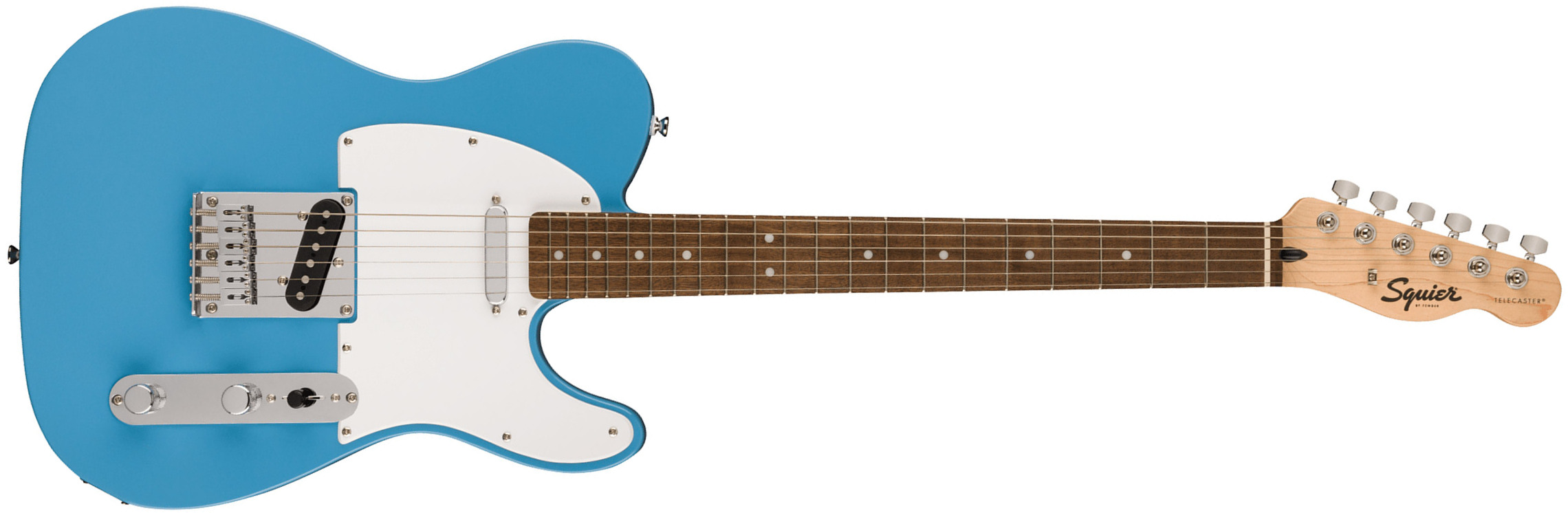 Squier Tele Sonic 2s Ht Lau - California Blue - Guitarra eléctrica con forma de tel - Main picture
