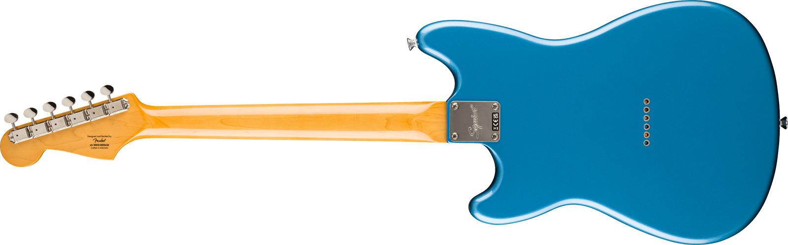 Squier Duo-sonic Hs Classic Vibe Shsc Ht Lau - Lake Placid Blue - Guitarra electrica retro rock - Variation 1