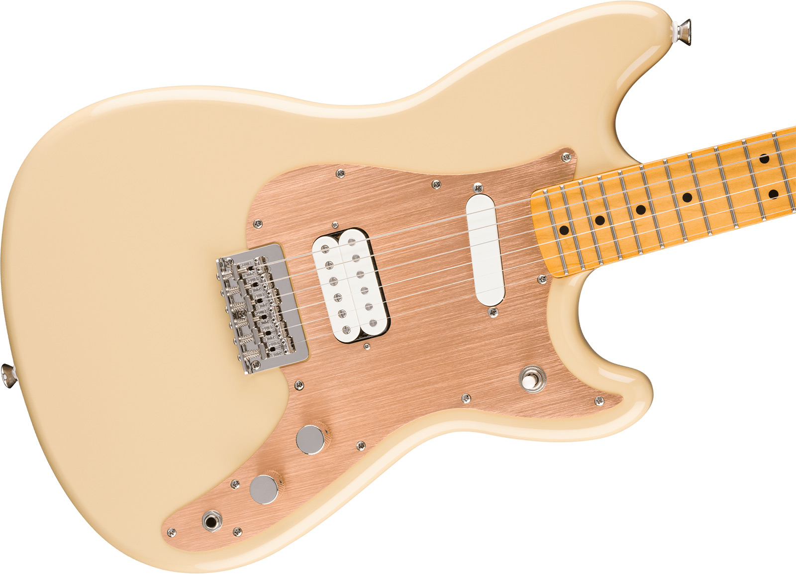 Squier Duo-sonic Hs Classic Vibe Shsc Ht Lau - Desert Sand - Guitarra electrica retro rock - Variation 2
