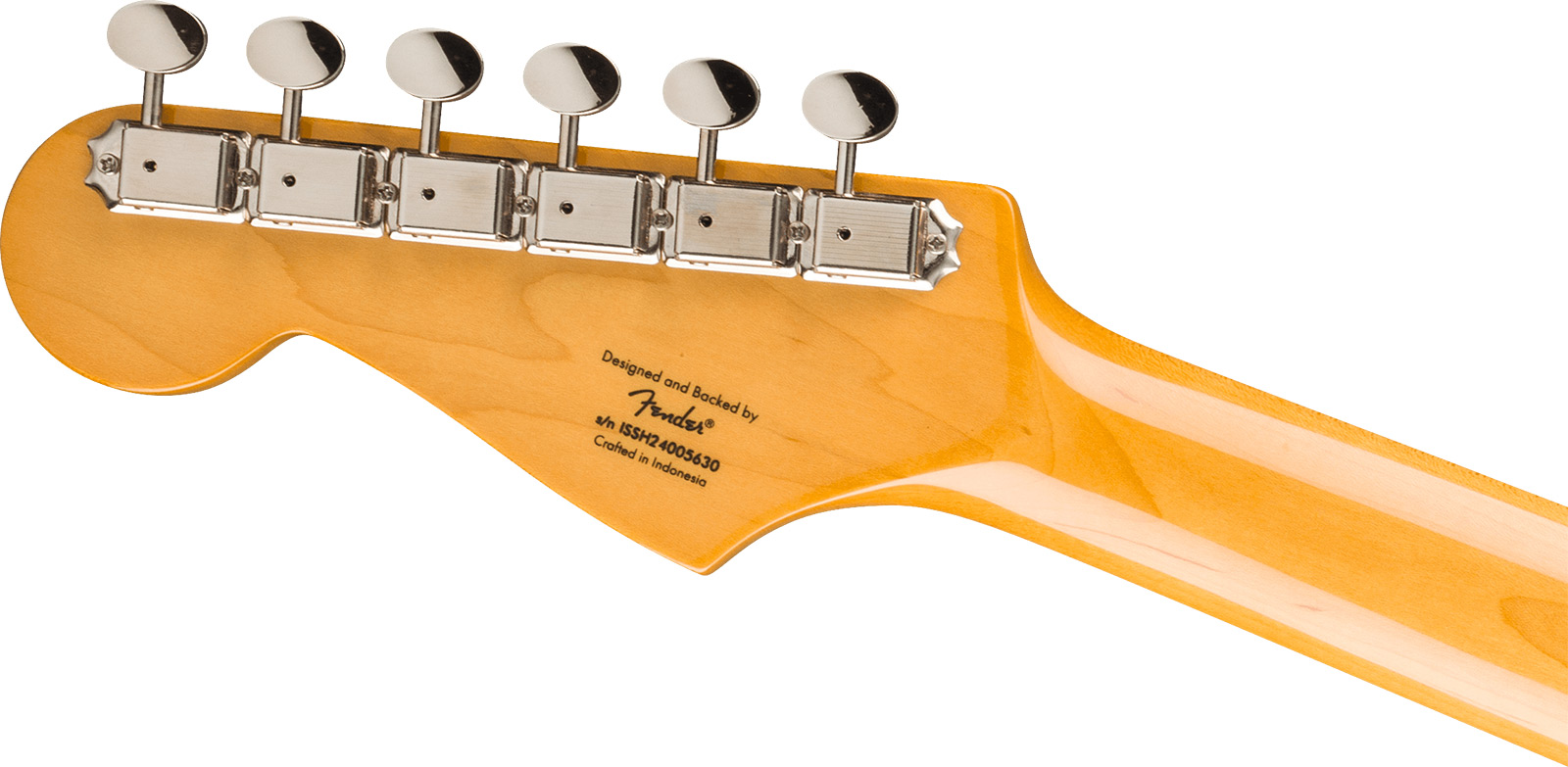 Squier Duo-sonic Hs Classic Vibe Shsc Ht Lau - Desert Sand - Guitarra electrica retro rock - Variation 4