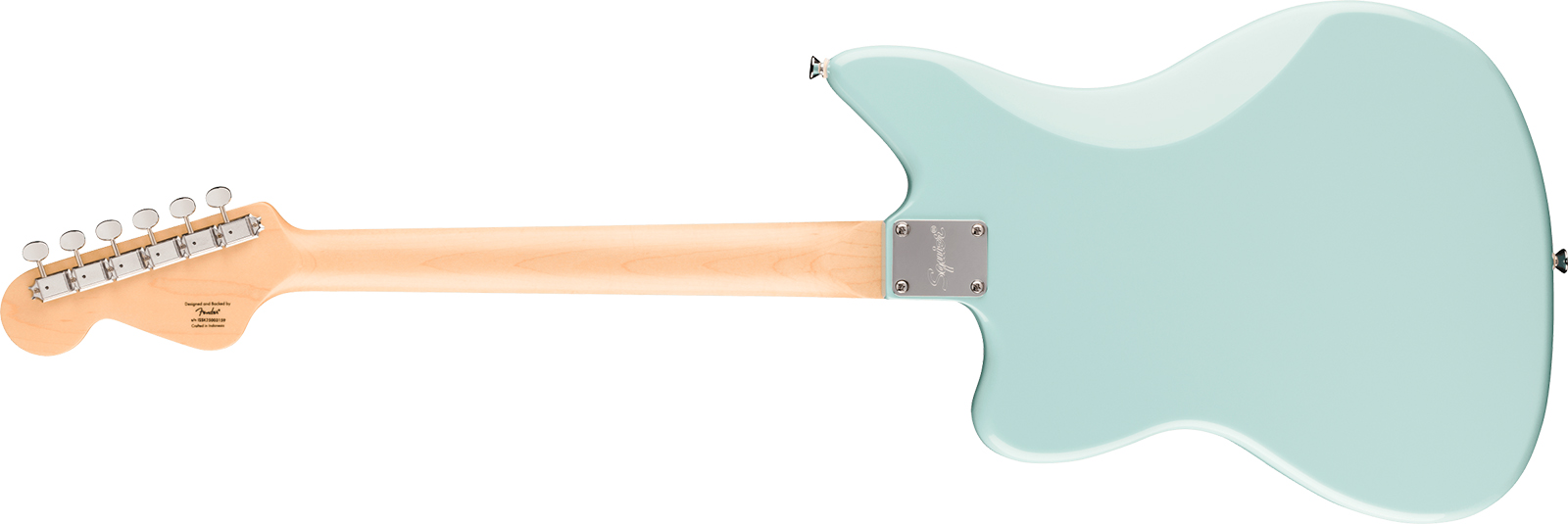 Squier Electric Vi Paranormal Shsc 2s Trem Lau - Daphne Blue - Guitarra electrica retro rock - Variation 1