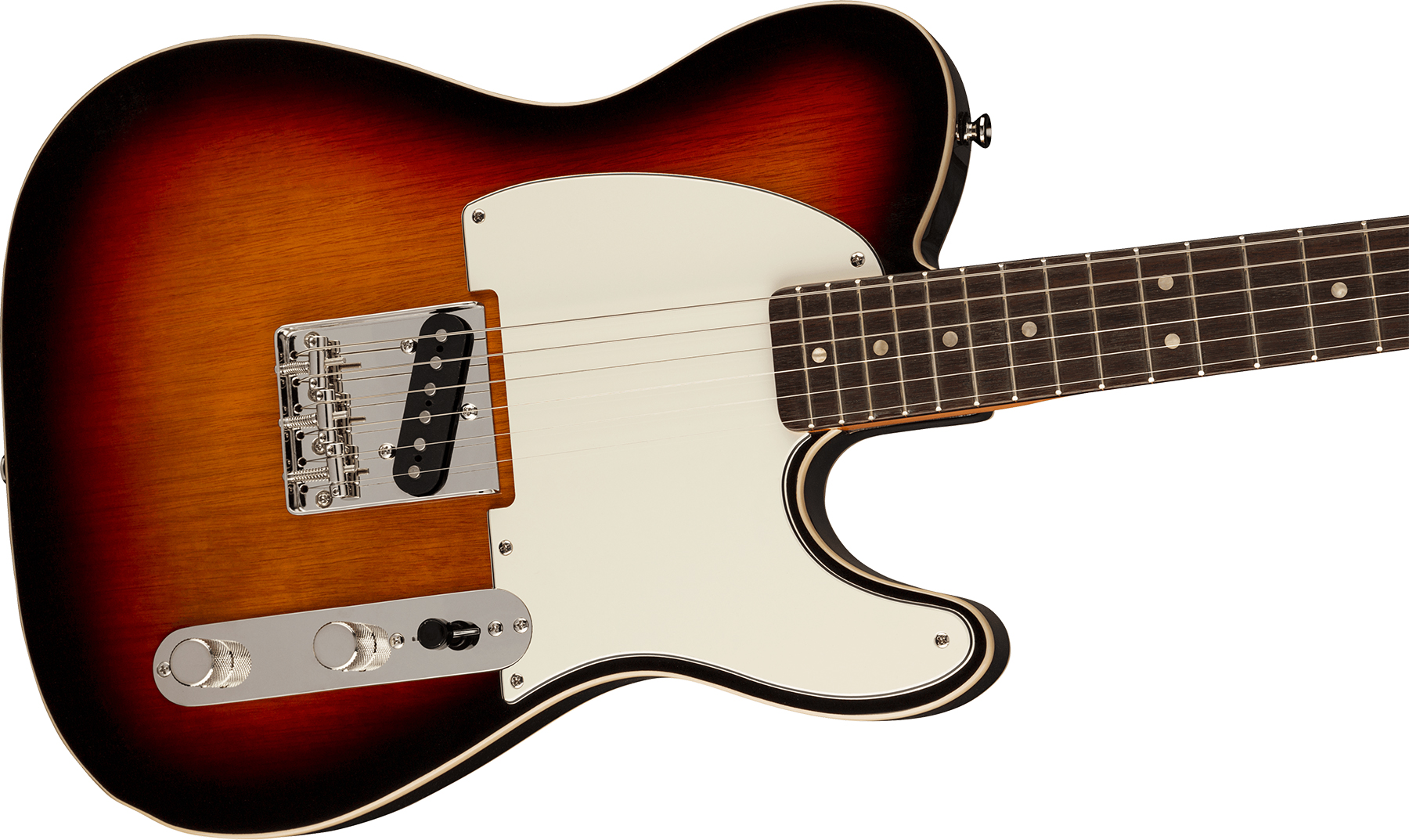 Squier Esquire Tele '60s Custom Classic Vibe Fsr Ltd Lau - 3 Color Sunburst - Guitarra eléctrica con forma de tel - Variation 2
