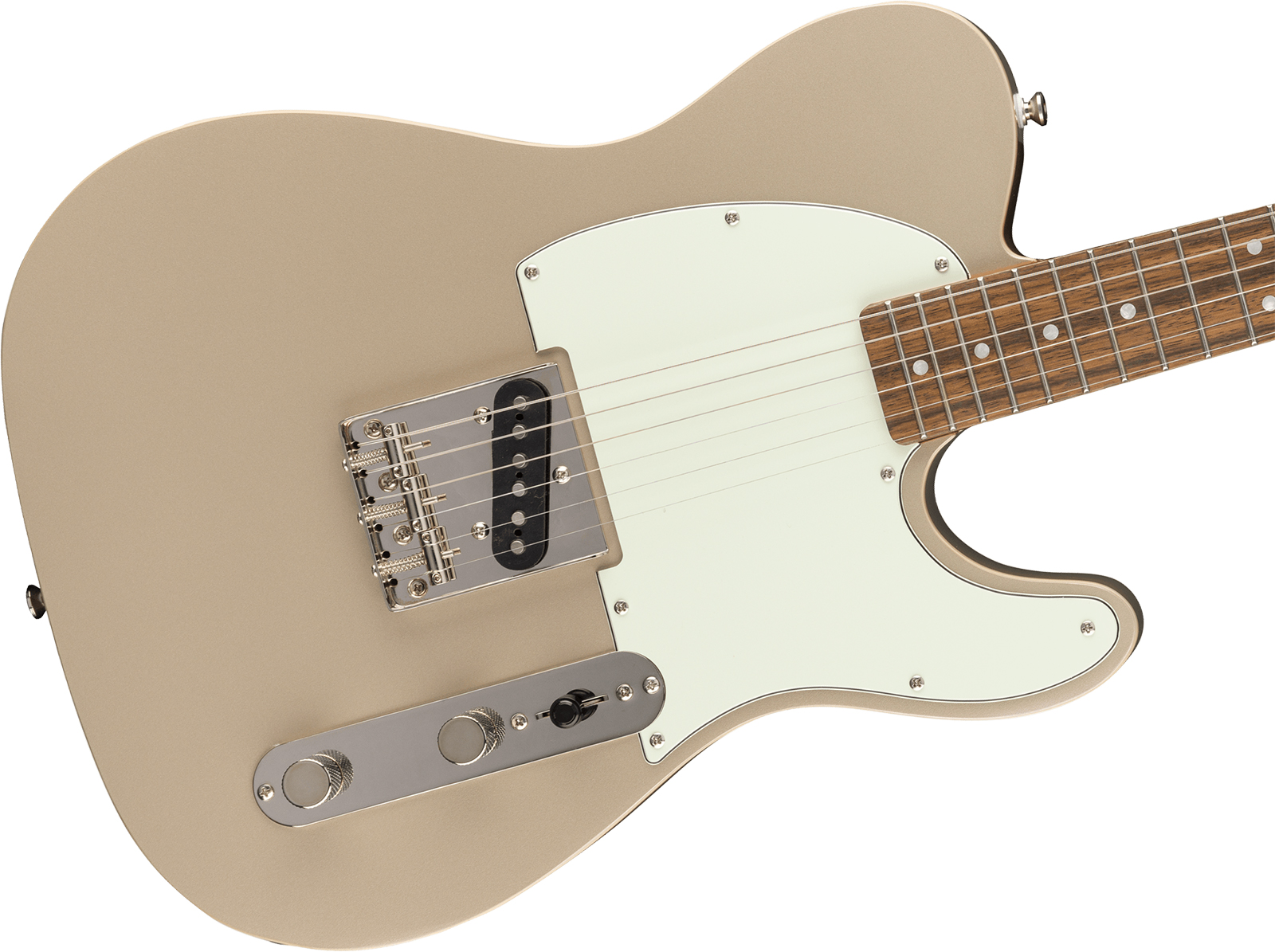 Squier Esquire / Tele Custom 60s Classic Vibe Fsr Ltd 1s Ht Lau - Shoreline Gold - Guitarra eléctrica con forma de tel - Variation 2