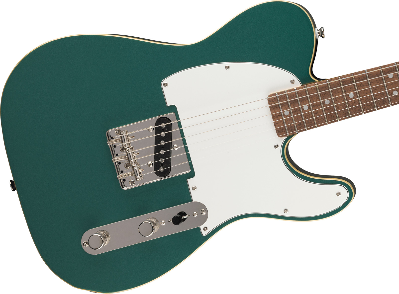 Squier Esquire / Tele Custom Classic Vibe 1s Ht Lau - Sherwood Green - Guitarra eléctrica con forma de tel - Variation 2