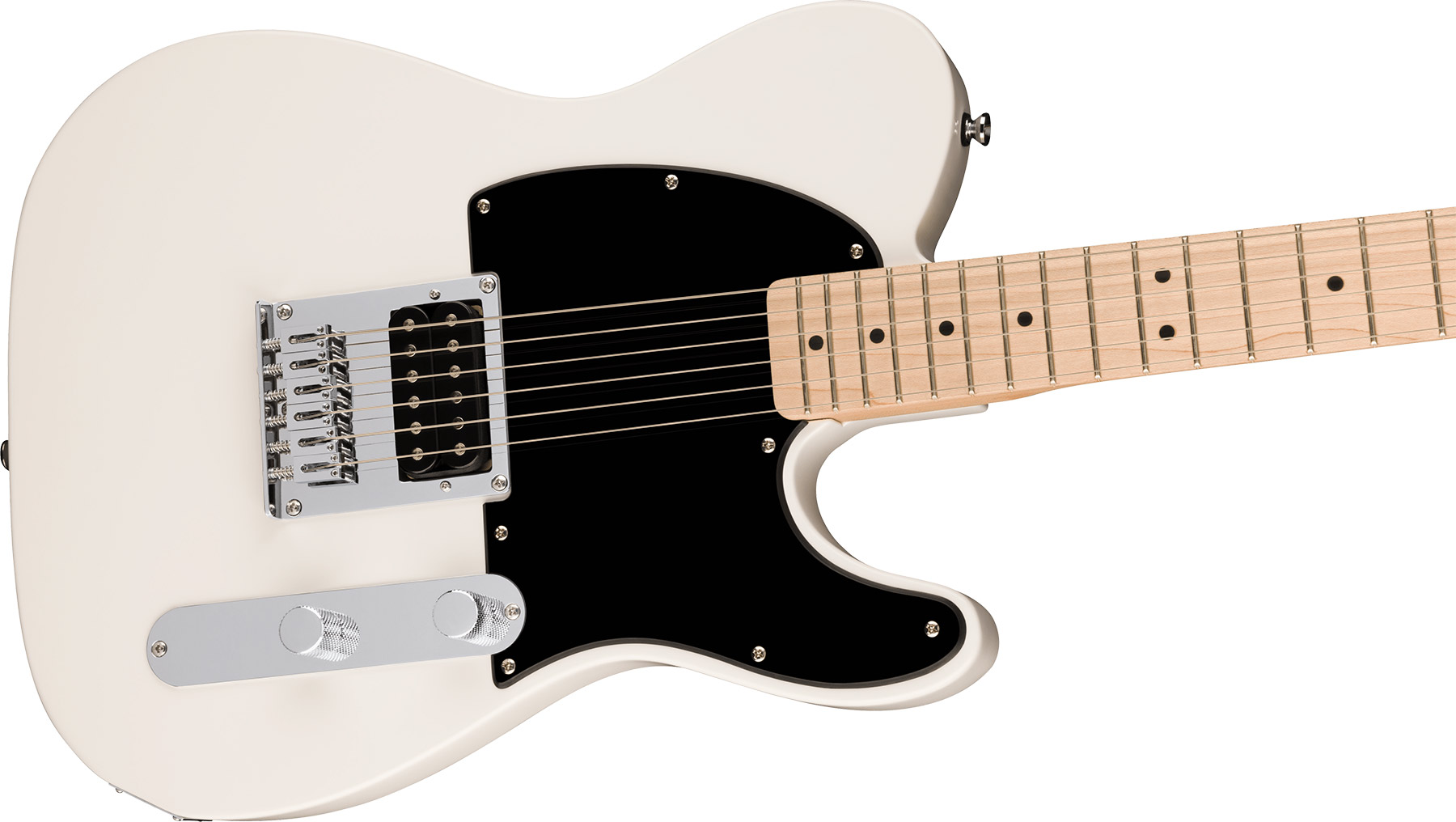 Squier Esquire/tele Sonic H Ht Mn - Arctic White - Guitarra eléctrica con forma de tel - Variation 2