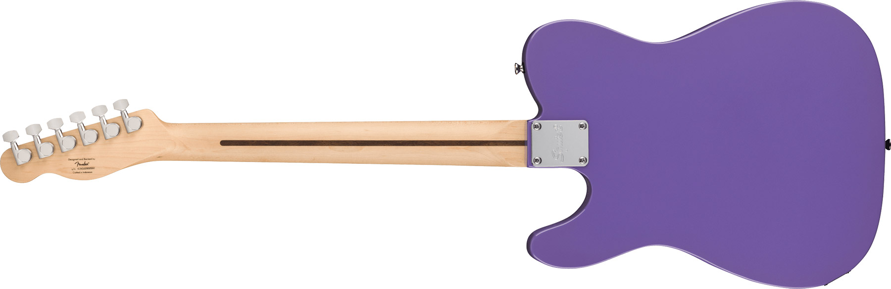 Squier Esquire/tele Sonic H Ht Lau - Ultraviolet - Guitarra eléctrica con forma de tel - Variation 1