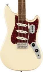 Guitarra electrica retro rock Squier Cyclone Paranormal - Polar white