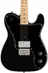 Guitarra eléctrica con forma de tel Squier Paranormal Esquire Deluxe - Metallic black